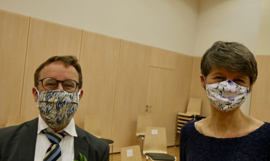 Angelobung unter Coronabedingungen