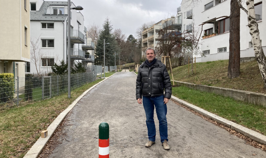 Neuer Durchgang bei der Gersthofer Straße