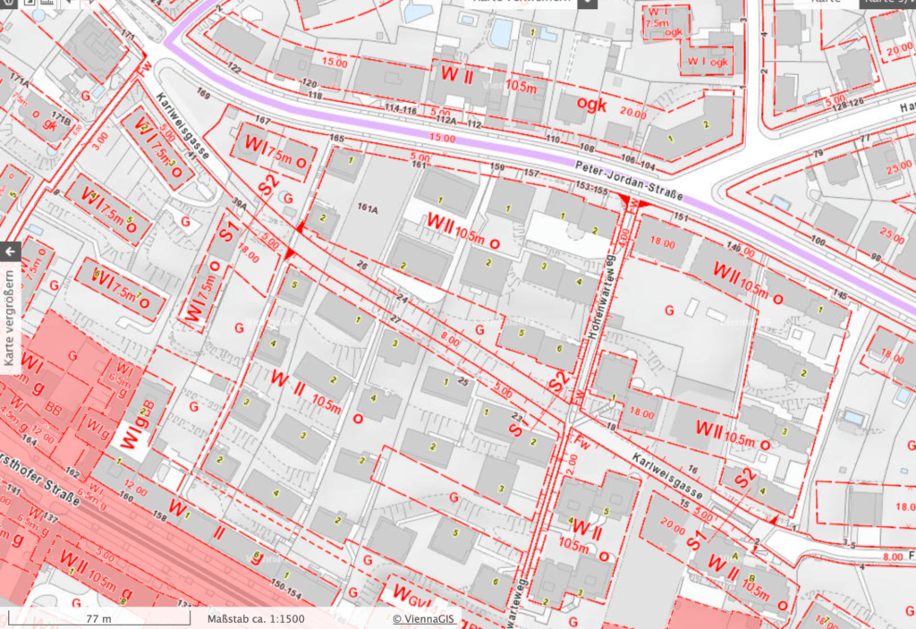 Flächenwidmung Quelle: Wien.gv.at