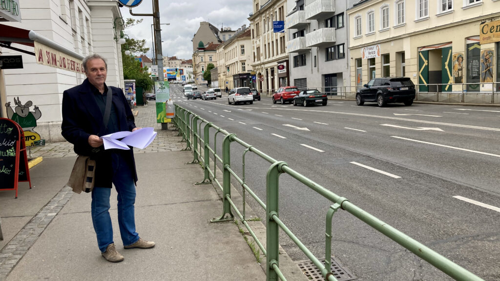 Robert Zöchling am Gersthofer Platzl