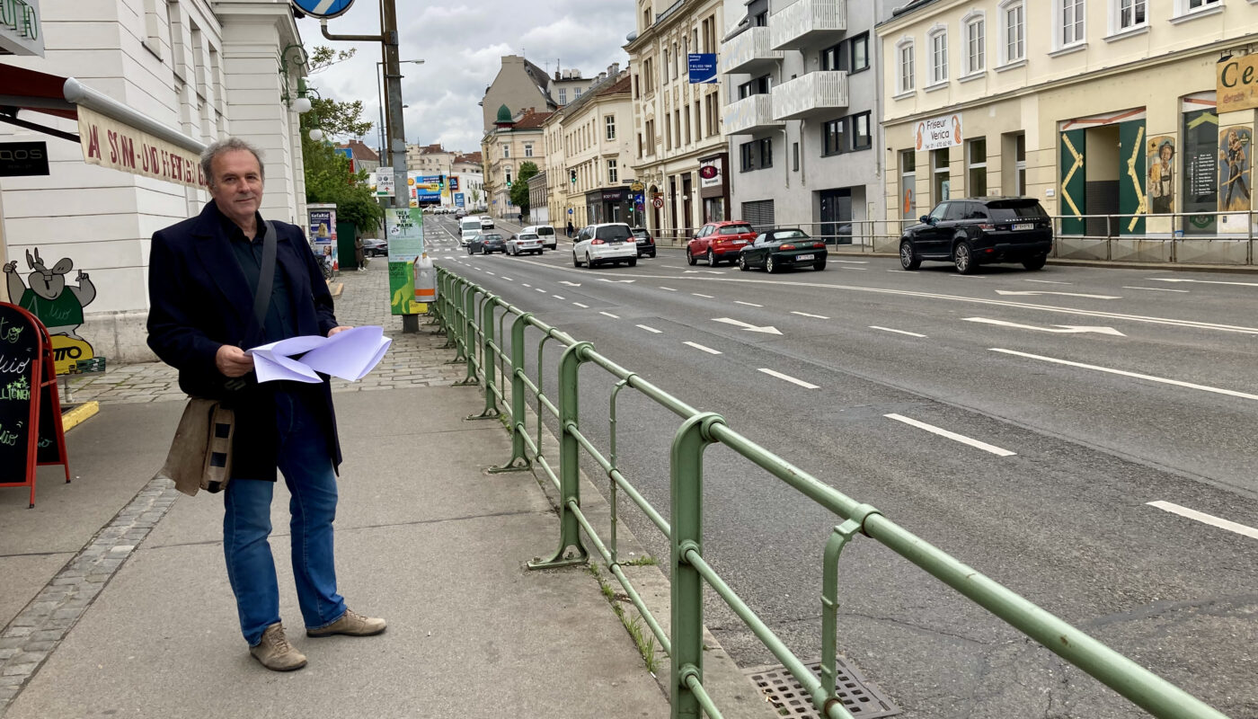 Robert Zöchling am Gersthofer Platzl