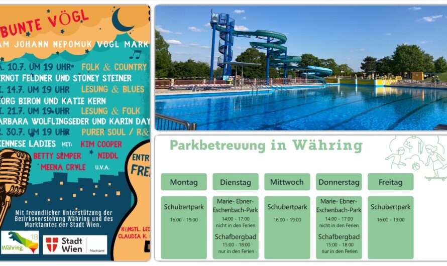Ein Sommer für Groß und Klein in Währing