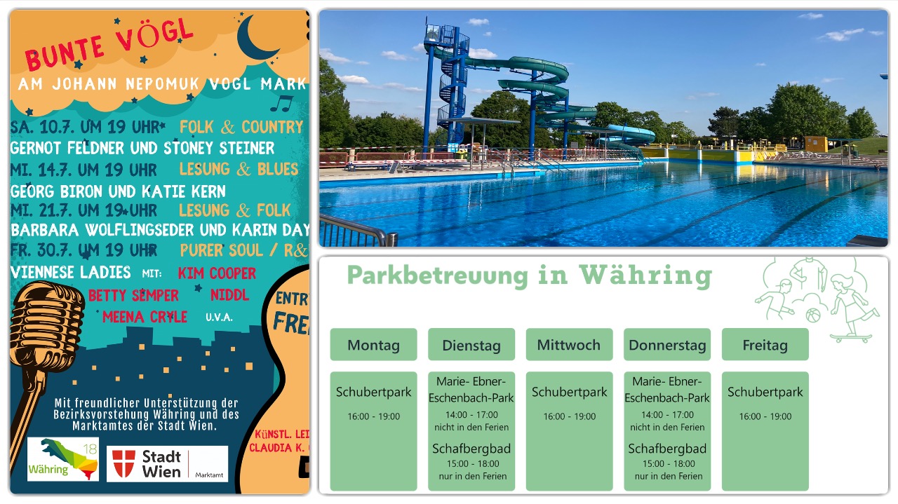 Währinger Sommerprogramm