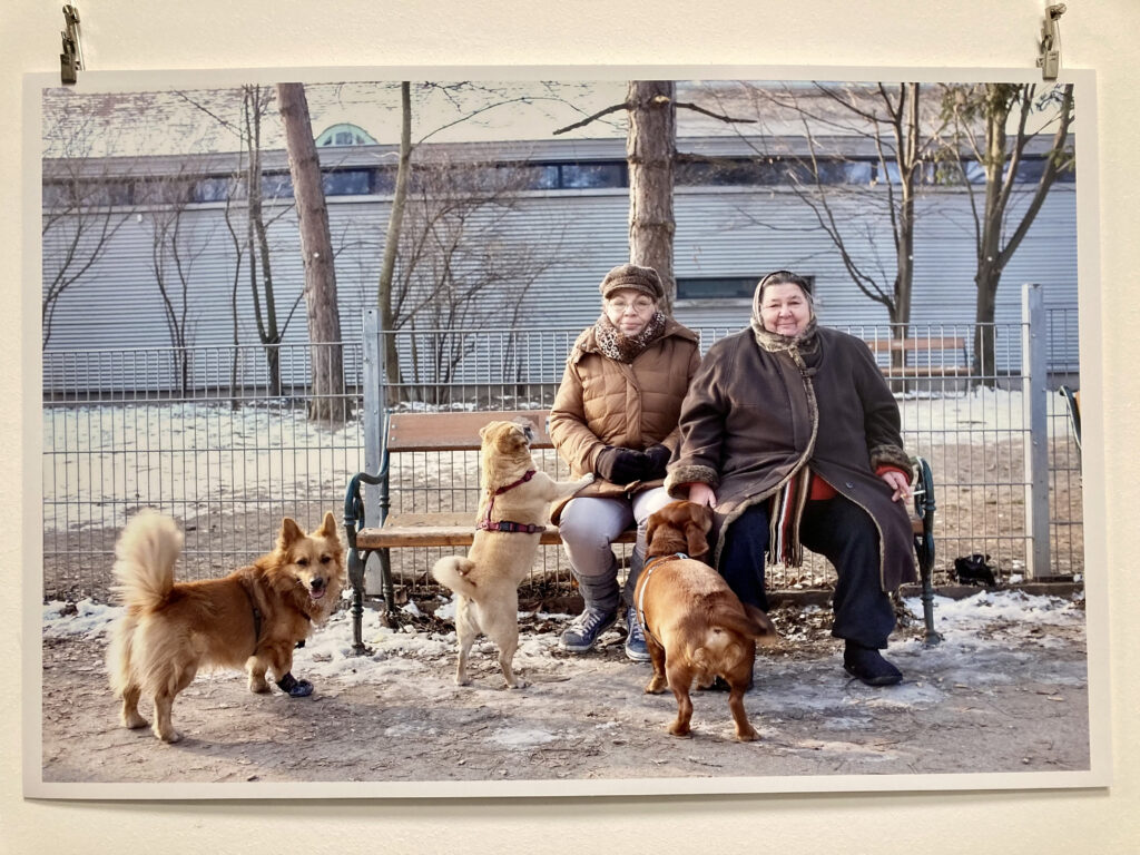 Zwei Damen in der Hundezone @Ivo Schneider