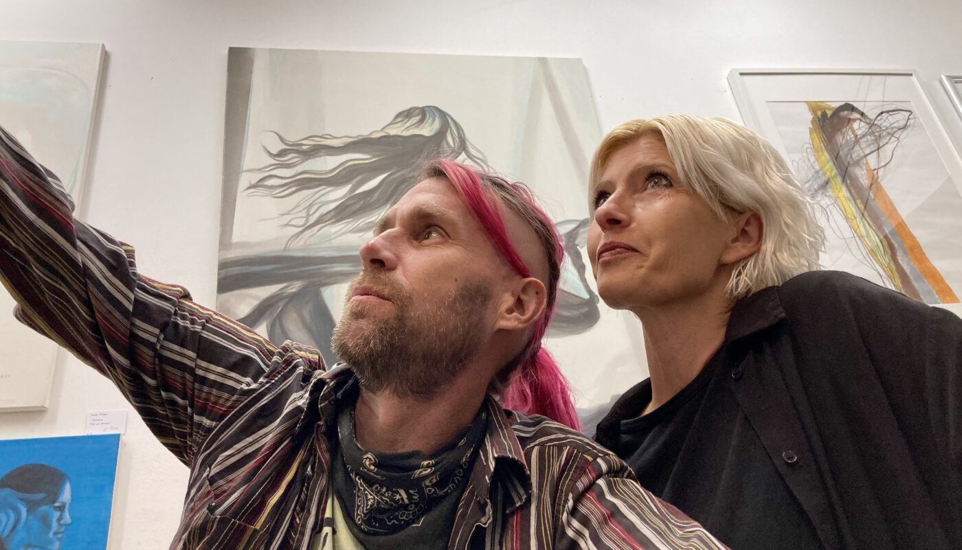 Momo Höflinger und Mike Blumentopf