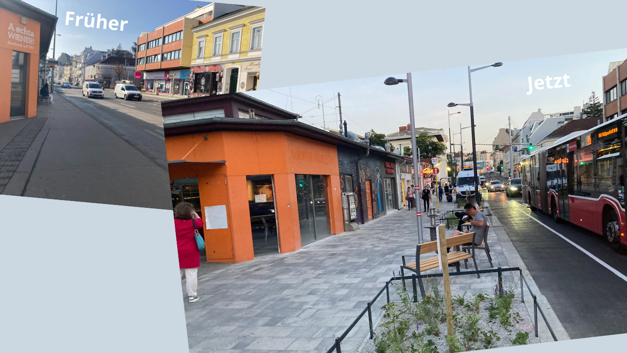 Gersthofer Platz alt - neu