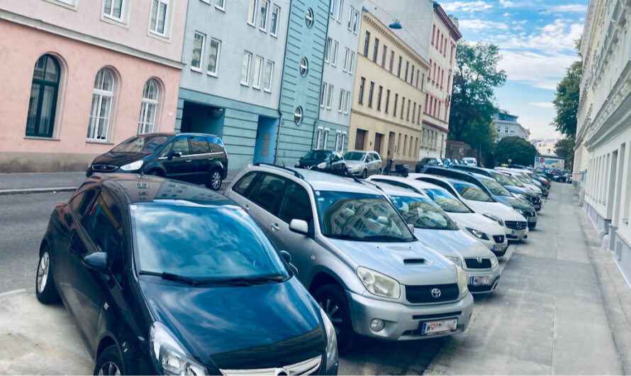 Zahl der KFZ in Währing 2024 weiter gesunken