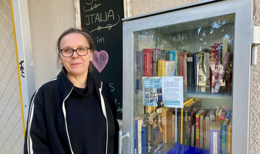 Spendenaktion für neue Bücherschränke