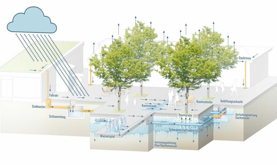 Die „Schwammstadt“ am Voglmarkt bewährt sich