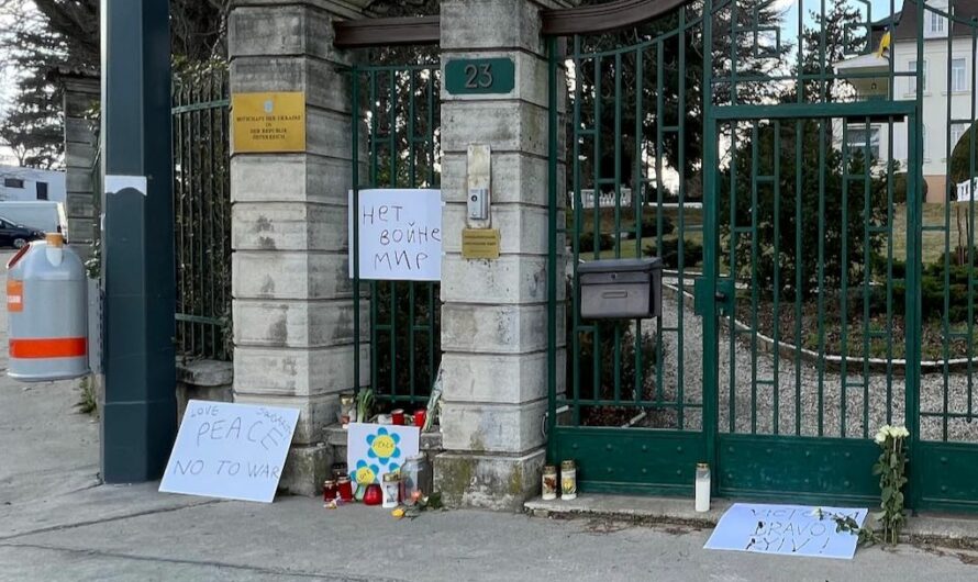 Währing zeigt Solidarität mit der Ukraine