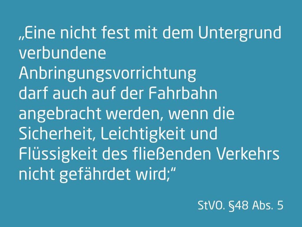 Straßenverkehrsordnung § 48 Ab.5