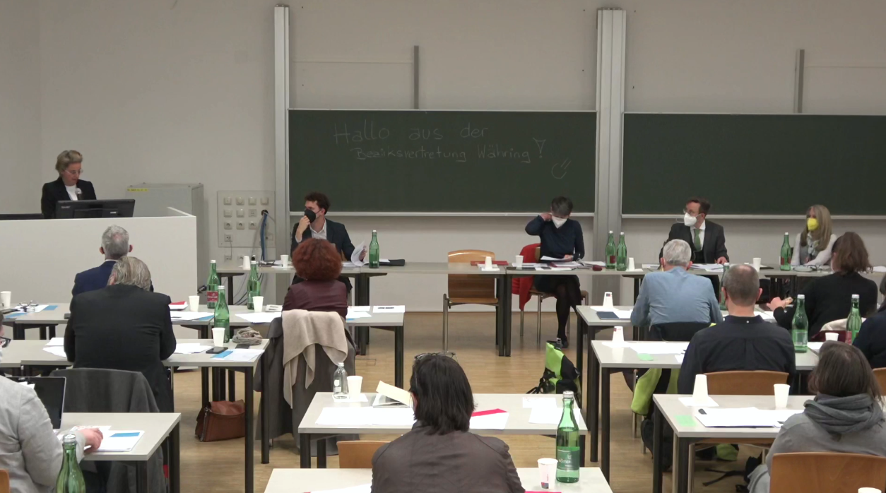 Bezirksvertretung Währing 17.3.22