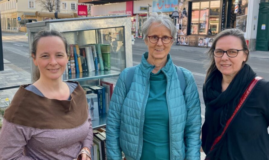 Neuer Bücherschrank am Gersthofer Platzl