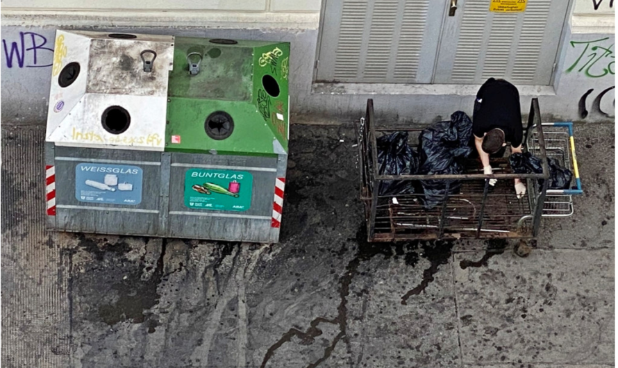 Sie fragen: Warum sind die Müllcontainer in der Schrottenbachgasse in so schlechtem Zustand