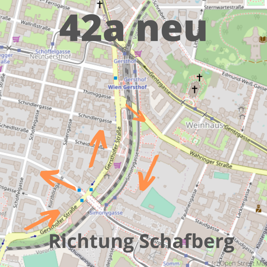 42a Richtung Schafberg