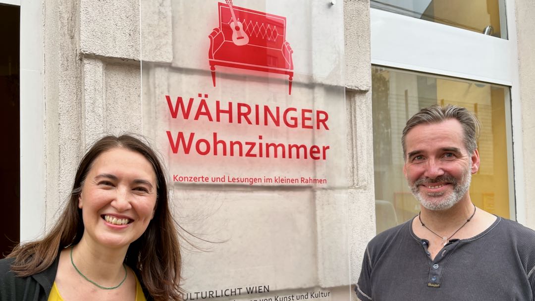 Währinger Wohnzimmer Evelyne Kockert und Ulrich Allroggen