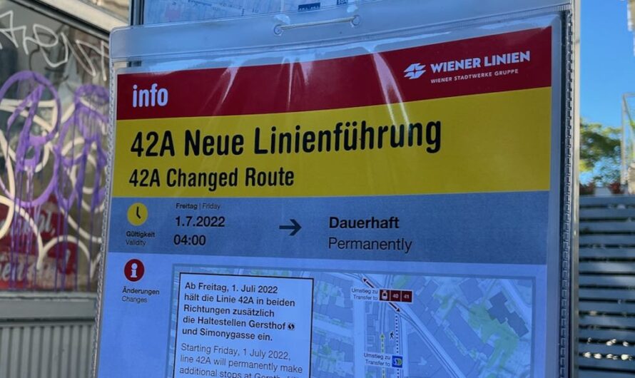 42A startet mit neuer Route nach Gersthof