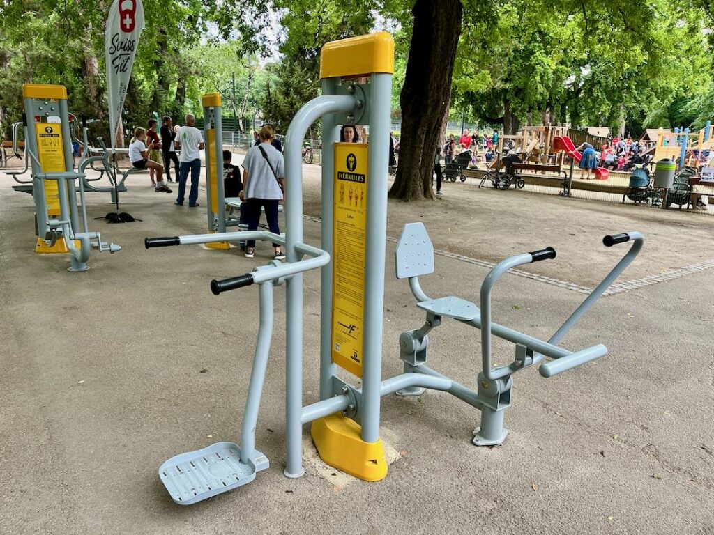 Outdoor-Fitness im Währinger Park