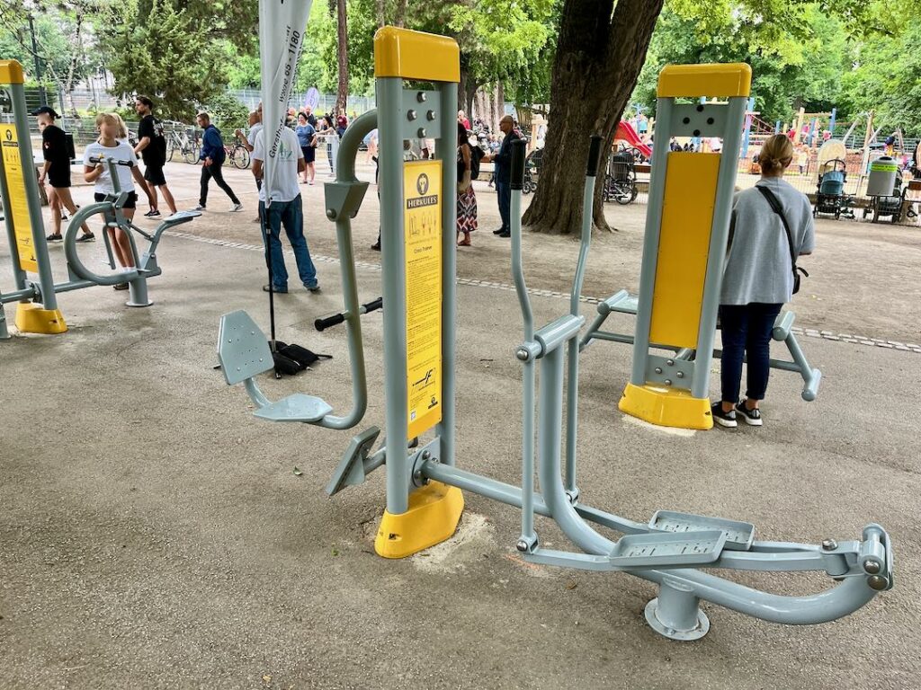 Outdoor-Fitness im Währinger Park