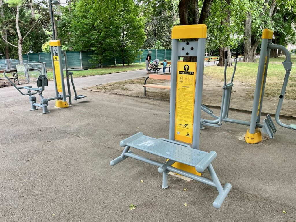 Outdoor-Fitness im Währinger Park