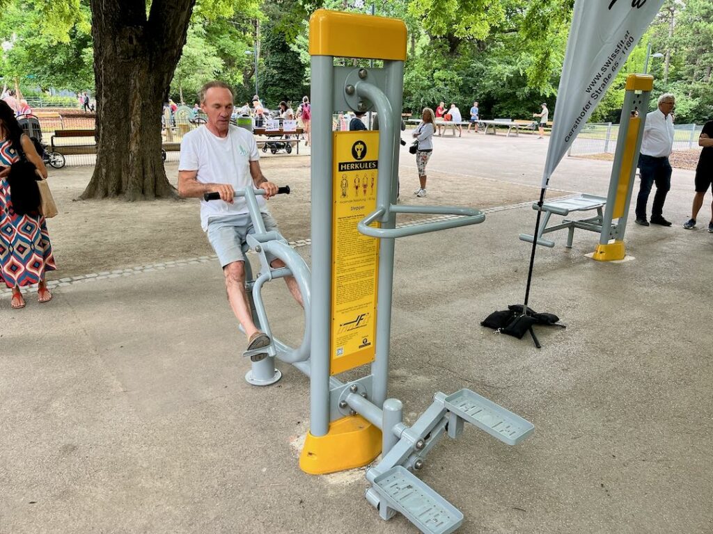 Outdoor-Fitness im Währinger Park