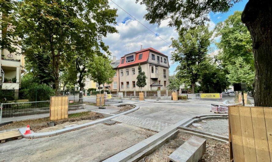 Warum wird die Kreuzung Weimarer Straße – Sternwartestraße umgebaut?
