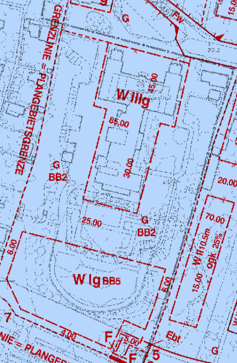 flächenwidmung Orthopädisches Spital Gersthof