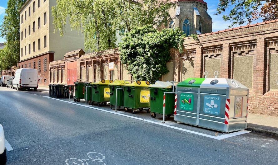 Neuer Platz für die Müllinsel in der Vinzenzgasse