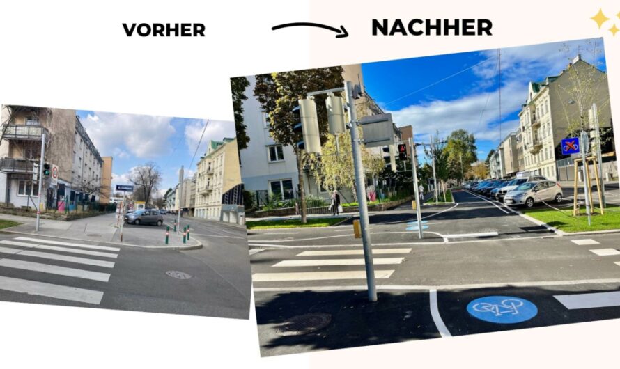 Das ist die neue Radverbindung nach Pötzleinsdorf