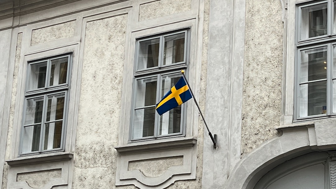 God Jul schwedische Kirche Gentzgasse