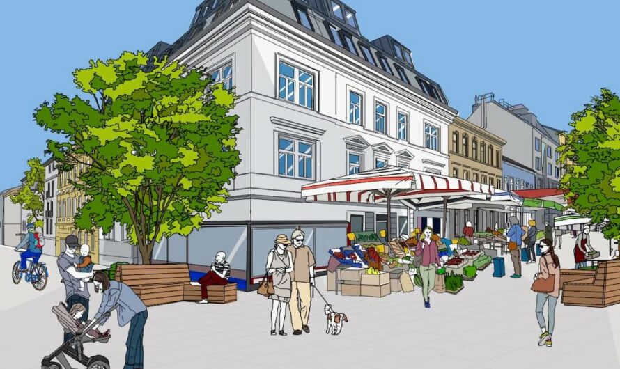 Bezirksparlament beschließt Finanzierung für neuen Kutschkermarkt