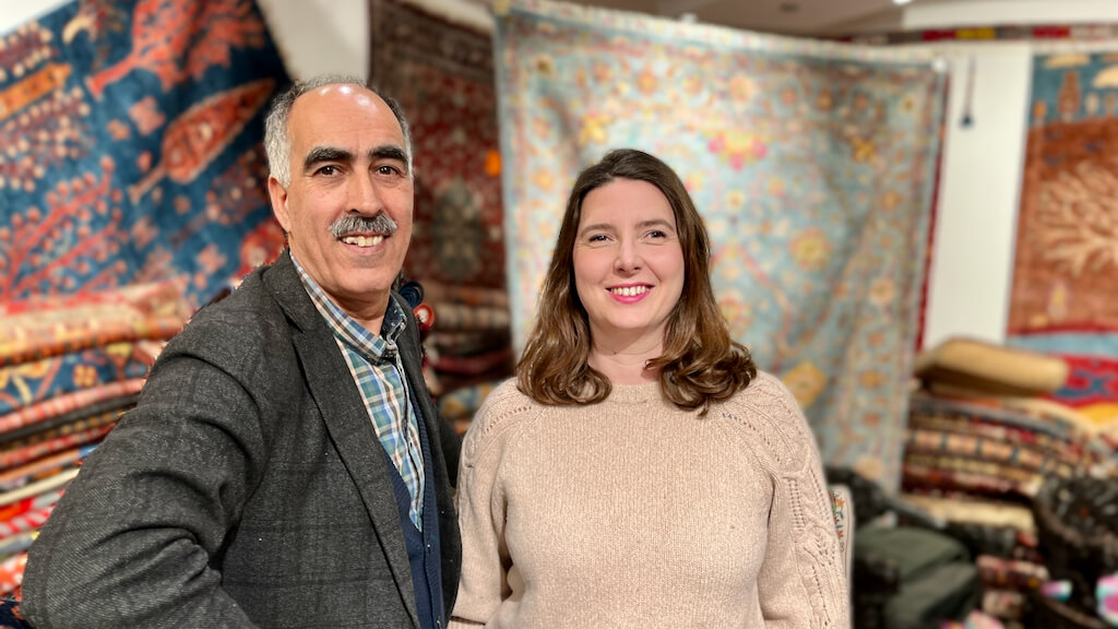 Teppich JANAKA ZAMANI UND MARTINA MAGGALE