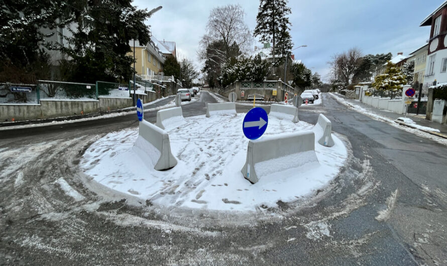 Neuer Kreisverkehr in der Hockegasse