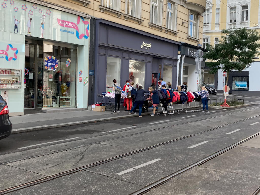 Währinger Straßenfest Stand