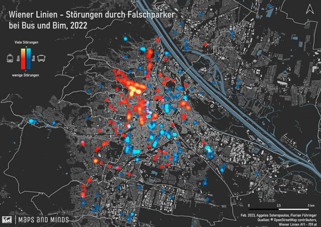 Störung durch Falschparker - Maps and Minds