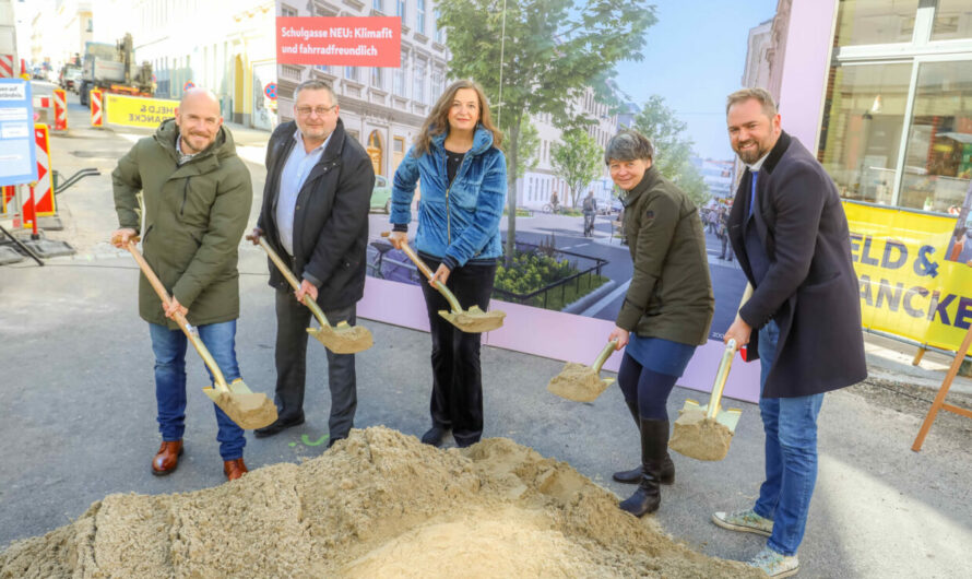 Kutschkermarkt Neu: Schulgasse ab 20. März unterbrochen