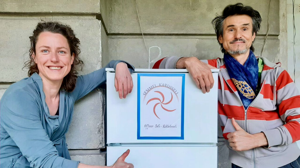 Foodsharing Semmelkarussell Lea Maria Gold Günter Prugner