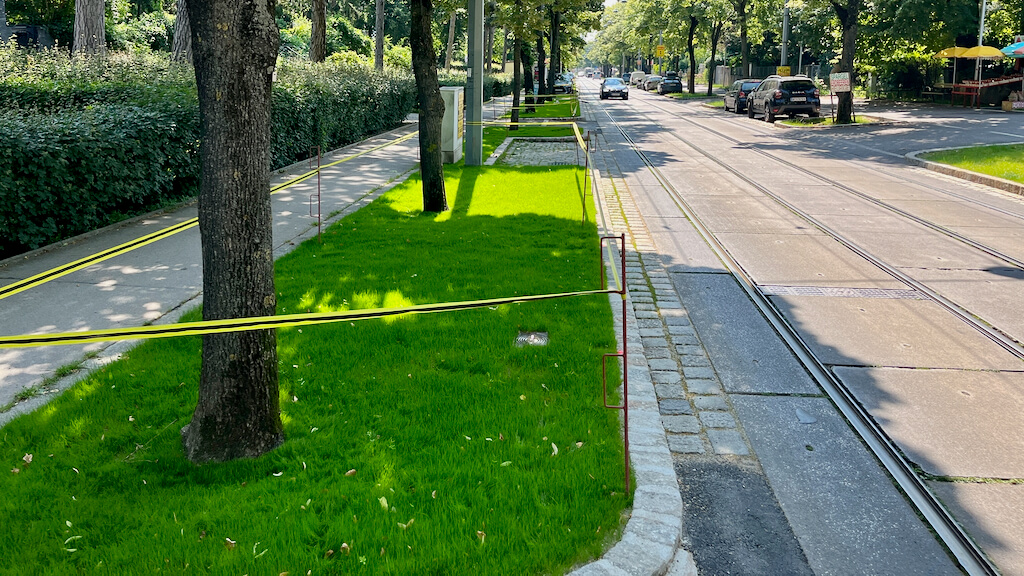 Pötzleinsdorfer Allee fertig