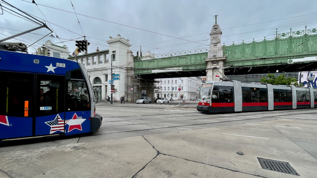 Baustellensommer 2023 Währinger Gürtel Straßenbahn