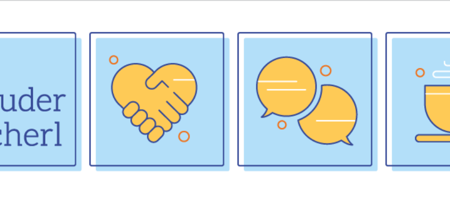 Plaudertischerl für Eltern im Cafe Trabant