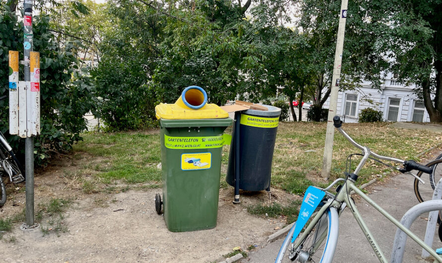 Mehr Mistkübel für den Anton-Baumann-Park