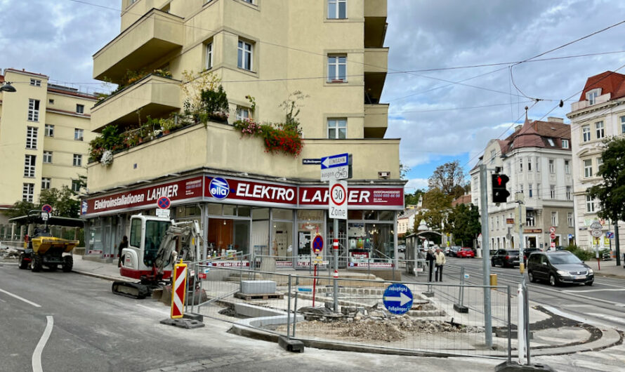 Ein neuer Baum in der Hockegasse