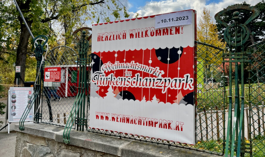 Weihnachtsmarkt im Türkenschanzpark startet