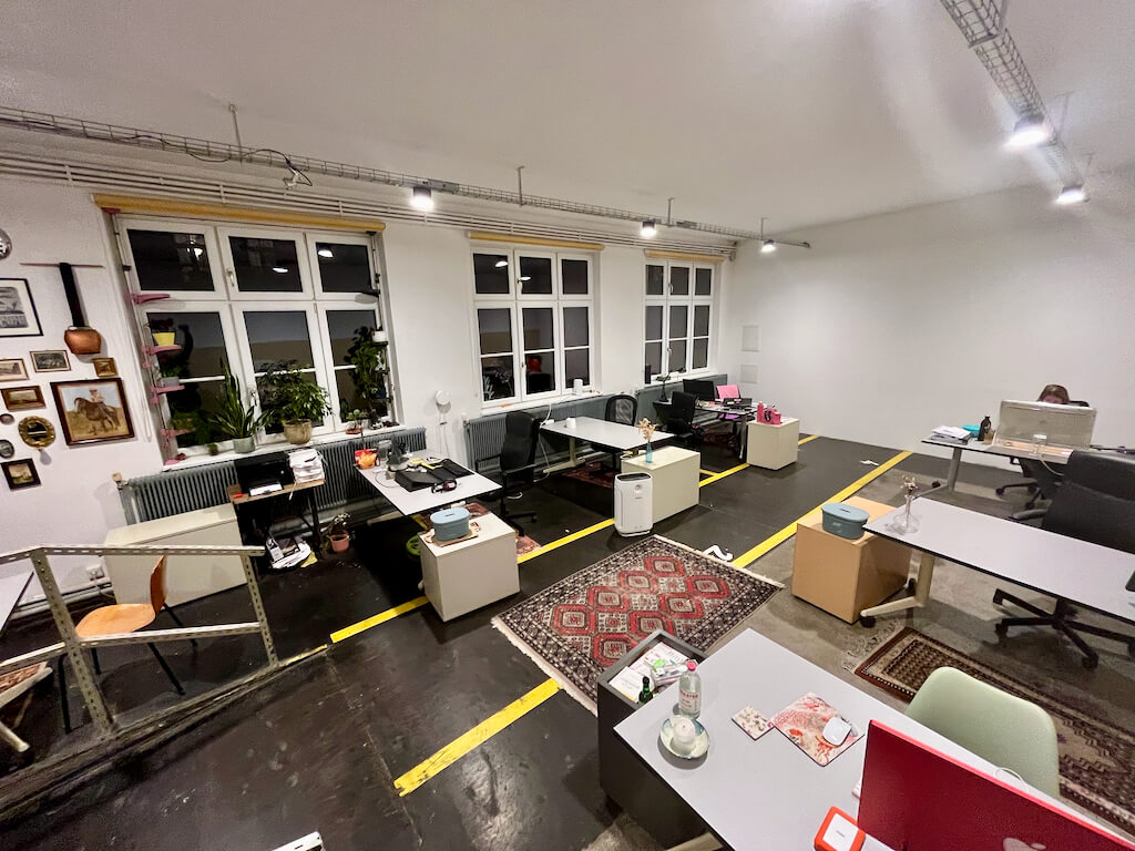 Coworking Space Nest Arbeitsraum
