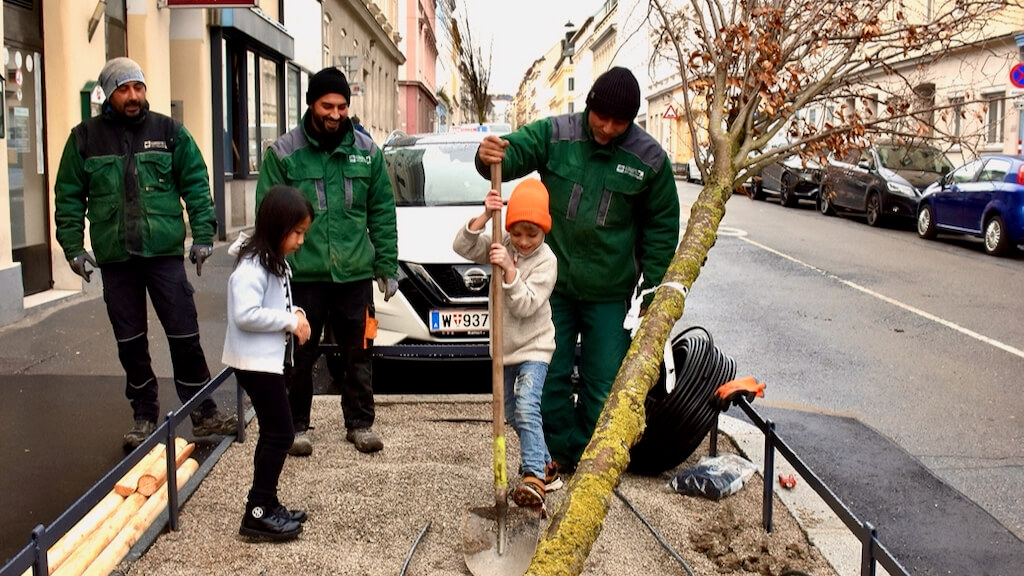 Baumpflanzung Schulgasse