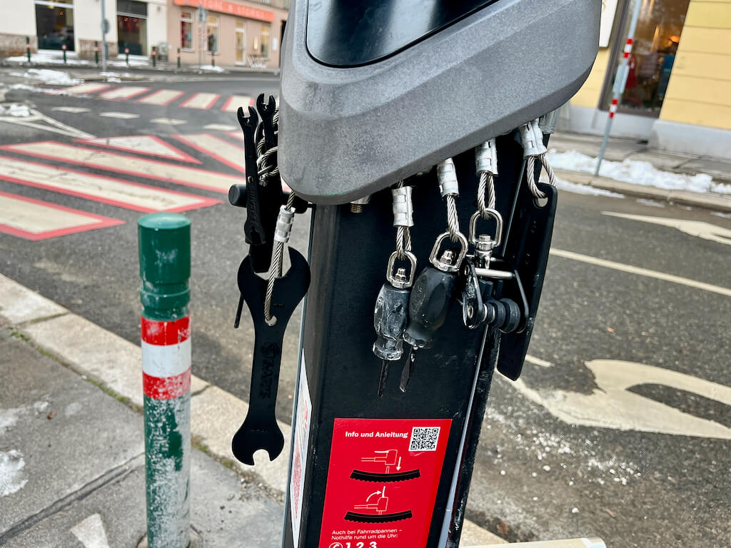 Fahrrad Servicestation Aumannplatz