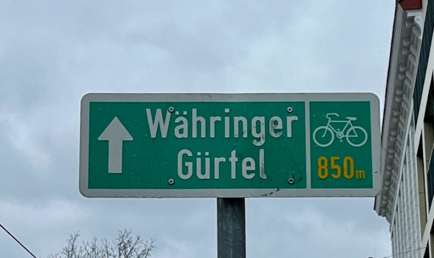 Neue Radwegbeschilderung für Währing wird vorbereitet