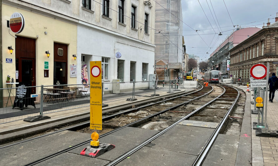 Straßenbahnen 9 und 42 fallen drei Wochen lang aus