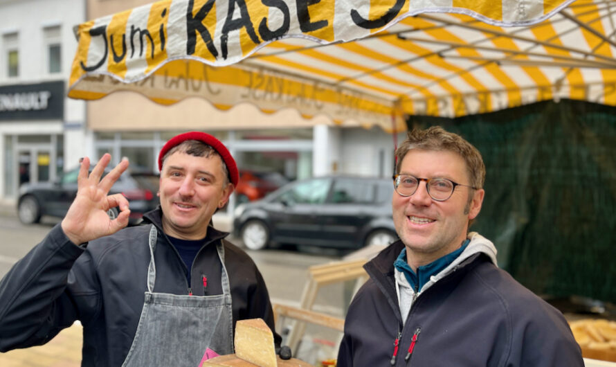 Neu: Jumi-Käse am Voglmarkt