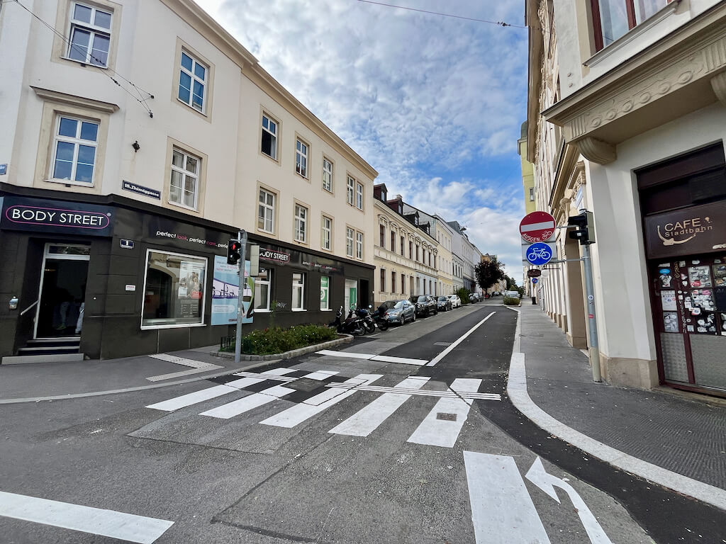 Radverkehr Thimiggasse